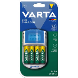 AA/AAA NiMH Batterij Lader 4x AA/HR6 2600 mAh
