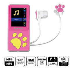 8GB MP3 MP4-speler met 1,8" scherm Roze