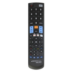 JL3084 Made for you 4:1 Black Programmable Universal Remote Control