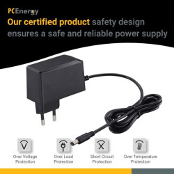 PCE12-12-1-WM Plug-in Power Supply; 12V; 1A; 12W PCE12-12-1-WM Plug-in Power Supply; 12V; 1A; 12W