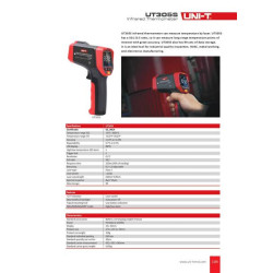 UNI-T UT305S Infrared Thermometer | High-Precision Measurements up to 1550°C