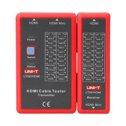 UNI-TREND UT681HDMI HDMI / Mini-HDMI Cable Tester | Fast Fault Diagnosis for Type A & C, HDMI 1.2-2.0 UNI-TREND UT681HDMI HDMI / Mini-HDMI Cable Tester | Fast Fault Diagnosis for Type A & C, HDMI 1.2-2.0