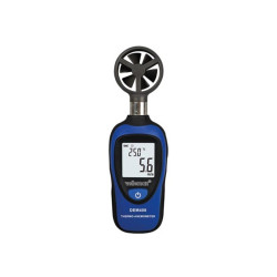 Digitale mini thermometer-anemometer