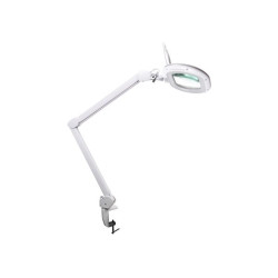 LED bureauwerklamp met vergrootglas - dimbaar - 5 dioptrie - 60 LED's - warm & koud wit