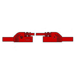 CONTACTBESCHERMDE MEETLEIDING 4mm 50cm / ROOD (MLB-SH/WS 50/1) CONTACTBESCHERMDE MEETLEIDING 4mm 50cm / ROOD (MLB-SH/WS 50/1)