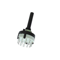 DRAAISCHAKELAAR 2P / 6 STANDEN - PCB MONTAGE DRAAISCHAKELAAR 2P / 6 STANDEN - PCB MONTAGE