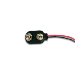 BATTERIJCLIP VOOR 1 x 9V-CEL ("I"-TYPE) BATTERIJCLIP VOOR 1 x 9V-CEL ("I"-TYPE)
