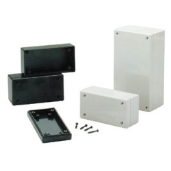 ABS UTILIBOX - GRIJS 135 x 75 x 50mm ABS UTILIBOX - GRIJS 135 x 75 x 50mm