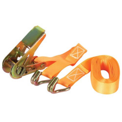 RATELSPANBAND + HAKEN - max. 500 kg - 4.5 m x 25 mm