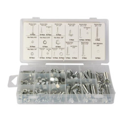 Assortiment moeren en bouten, 240-delig