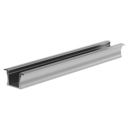Inbouwprofiel slank 15 mm, zilver geanodiseerd, aluminium LED profiel - 3 meter Inbouwprofiel slank 15 mm, zilver geanodiseerd, aluminium LED profiel - 3 meter