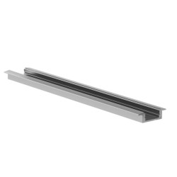 Inbouwprofiel slank 7 mm, zilver geanodiseerd, aluminium LED profiel - 3 meter Inbouwprofiel slank 7 mm, zilver geanodiseerd, aluminium LED profiel - 3 meter
