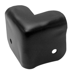 BESCHERMING VOOR LUIDSPREKERBEHUIZING, ZWART METAAL, 38 x 38mm x 90° BESCHERMING VOOR LUIDSPREKERBEHUIZING, ZWART METAAL, 38 x 38mm x 90°