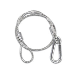 VEILIGHEIDSKABEL MET PVC-MANTEL - MAX. BELASTING 50 kg VEILIGHEIDSKABEL MET PVC-MANTEL - MAX. BELASTING 50 kg