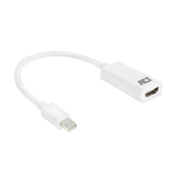 Adapterkabel Mini DisplayPort mannelijk - HDMI-A vrouwelijk - 0.15 m Adapterkabel Mini DisplayPort mannelijk - HDMI-A vrouwelijk - 0.15 m