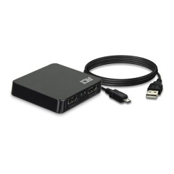1 x 2 HDMI-splitter, 4K @ 30 Hz, USB-voeding 1 x 2 HDMI-splitter, 4K @ 30 Hz, USB-voeding