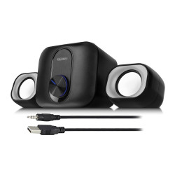 2.1 Stereo speakerset voor PC en laptop, USB-voeding 2.1 Stereo speakerset voor PC en laptop, USB-voeding