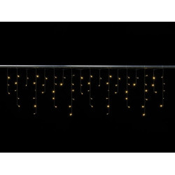 Cascade Light LED - 2 x 0,6 m - 72 warm witte lampen - transparant draad - modulator Cascade Light LED - 2 x 0,6 m - 72 warm witte lampen - transparant draad - modulator