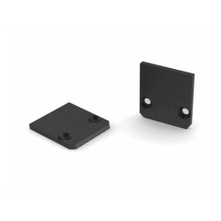 AFSLUITDOP VOOR LED-PROFIEL SL15 FL - ZONDER KABELDOORVOER - GEANODISEERD ALUMINIUM - ZWART AFSLUITDOP VOOR LED-PROFIEL SL15 FL - ZONDER KABELDOORVOER - GEANODISEERD ALUMINIUM - ZWART