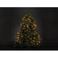 ATRIA LED - voor bomen tot 2.4 m - 330 leds - arizona wit - groene kabel - 24 V