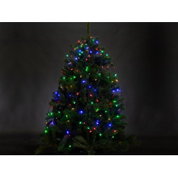 ATRIA LED - voor bomen tot 2.4 m - 330 leds - veelkleurig - groene kabel - 24 V