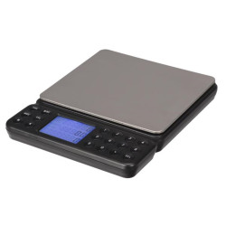 DIGITALE TELWEEGSCHAAL - 2 kg / 0.1 g DIGITALE TELWEEGSCHAAL - 2 kg / 0.1 g