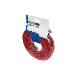 LUIDSPREKERKABEL - ROOD/ZWART - 2 x 0.50 mm² - 100 m