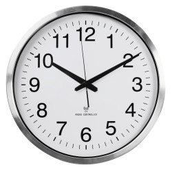 ALUMINIUM WANDKLOK - Ø 50 cm